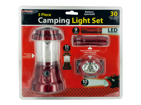 Of965-3 Camping Light Set, 3 Piece