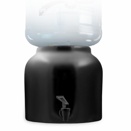 60058 Porcelain Water Dispenser - Black Crock