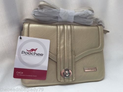 Cc.sh.gold The Ultimate Crossbody Clutch Cece Bag, Sheila Gold