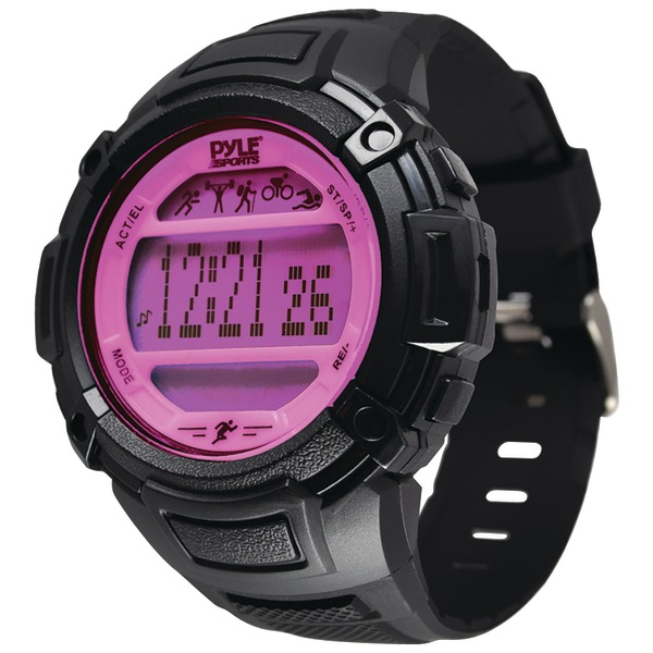 Pyle-sports Past44pn Multifunction Activity Watch - Pink