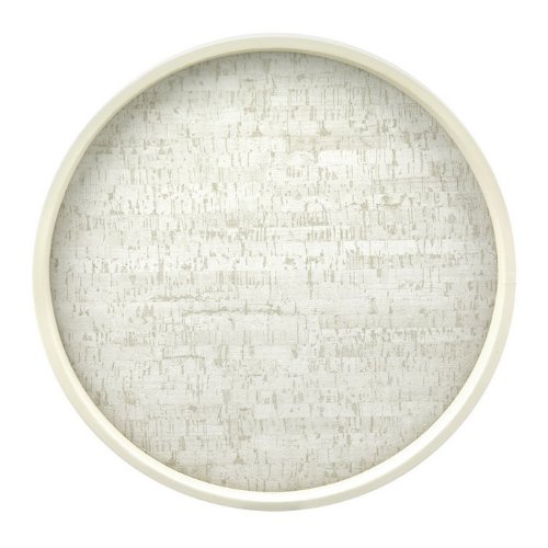 16130 Stucco Cork 14 In. Round Serving Tray