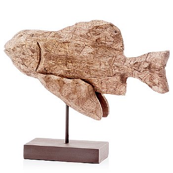 7721 Cincel Chiseled Fish On Stand