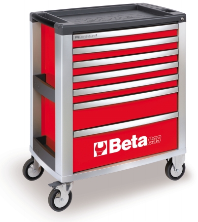 Peerless Hardware 039000003 C39 R Mobile Roller Cab 7 Drawers Red Peerless Hardware 039000003 C39 R Mobile Roller Cab 7 Drawers Red
