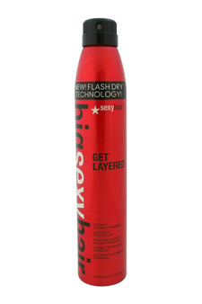 U-hc-8664 Big Get Layered Flash Dry Thickening Hair Spray For Unisex, 8 Oz