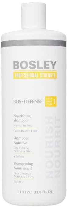 U-hc-6192 Bos-defense Nourishing Shampoo For Normal To Fine Color-treated Hair Unisex, 33.8 Oz