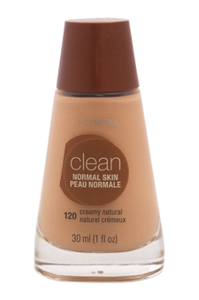 W-c-5672 Clean Normal Skin-no.120 Creamy Natural Foundation For Womens, 1 Oz