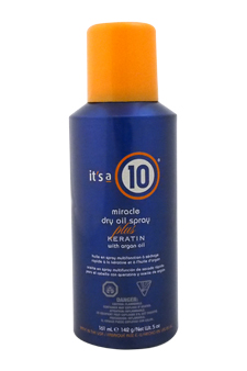 Its A 10 U-hc-8748 Miracle Dry Oil Spray Plus Keratin With Argan Oil For Unisex, 5 Oz