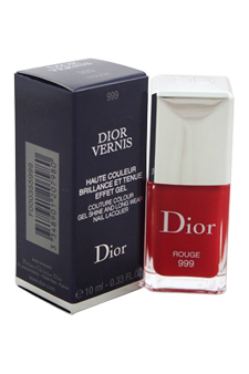 W-c-6034 Dior Vernis Nail Lacquer No.999 Rouge Womens Nail Polish, 0.33 Oz