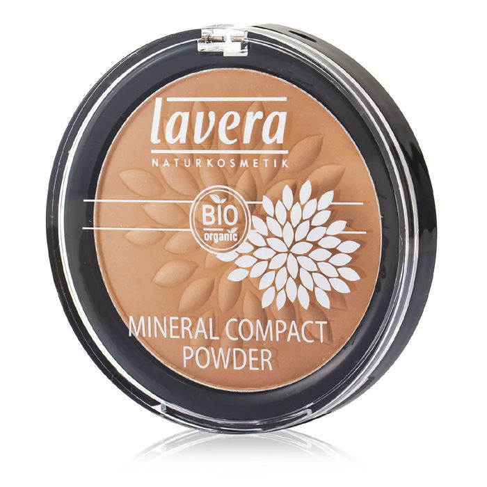 Lavera 174314 No. 3 Honey Mineral Compact Powder, 7 G-0.2 Oz
