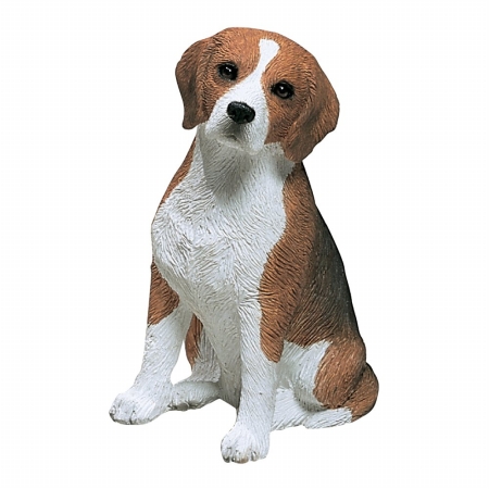 Ms100 Mid Size Beagle Sculpture, Sitting