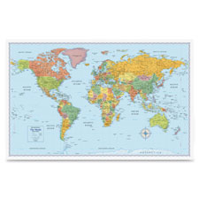 Advantus Avtrm528012754 Rand Mcnally World Wall Map