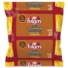 Fol10107 Colombian Ground Coffee Filter Packs, 40 Per Carton