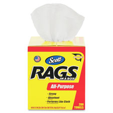 Kcc75260ct Scott Rags In A Box Towels, 8 Per Carton