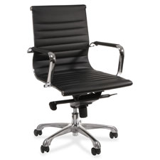 Llr59538 Modern Chair Series Mid-back Leather Chair