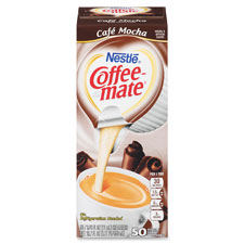 Nes35115 Coffee-mate Cafe Mocha Creamer Singles, 50 Per Box