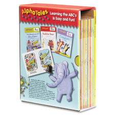 Scholastic Teaching Resources SHS0545067642 Pre-K AlphaTales Book, Set of 26
