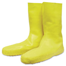 Svsa352l Disposable Yellow Latex Booties Pair, Large