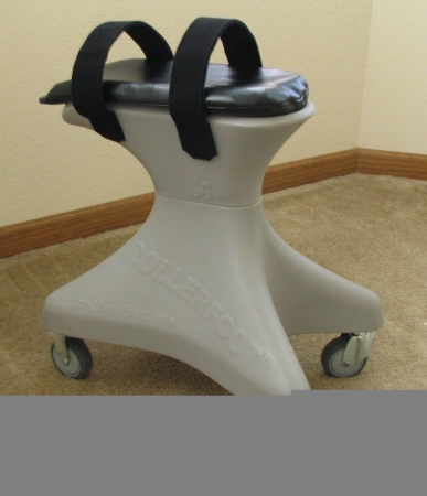 Rfm0grm Knee Scooter, Light Gray - 5 Ft. 2 In. To 6 Ft. 8 In.