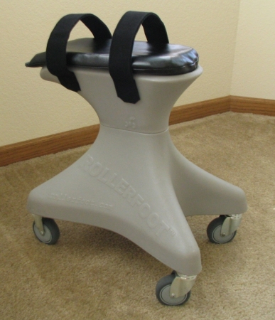 Rfm2grm Knee Scooter, Light Gray - 5 Ft. 2 In. To 6 Ft. 8 In.