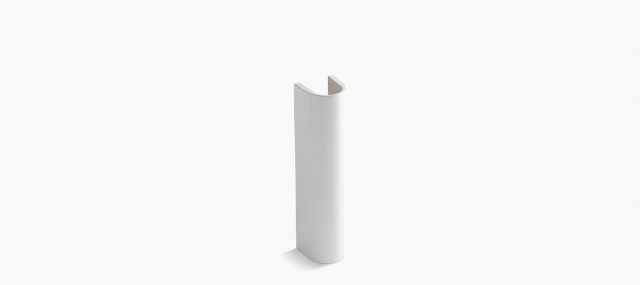 5246-0 Veer Pedestal, White