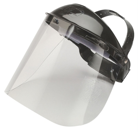 138-14382 Model K Facesaver Headgear With Clear Visor