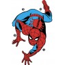 Rmk3253gm Classic Spider-man Comic Peel & Stick Wall Decals, Red - Pack Of 4