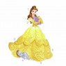 Sparkling Belle Peel & Stick Giant Wall Decals, Yellow - Pack Of 4