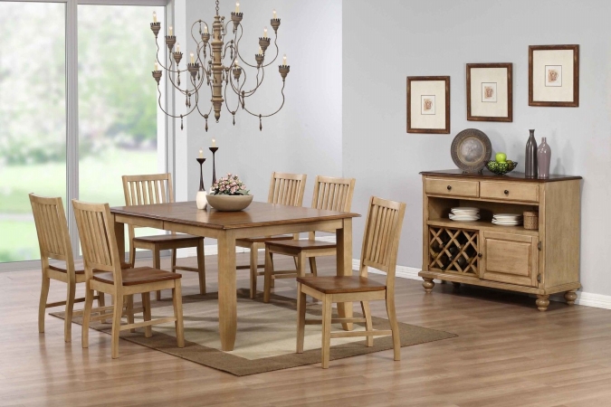 8 Piece Brook Extension Dining Set with Server