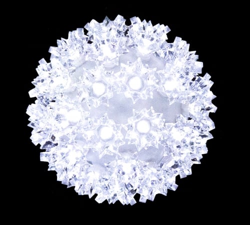 S-50sph-pw-06 6 In. Decorative Sphere Pure White Led Light
