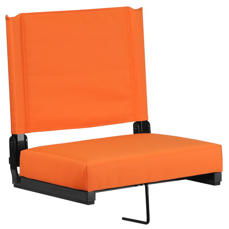 XU-STA-OR-GG Game Day Ultra-Padded Seat- Orange - 18 x 18 x 14 in.