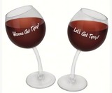 Bmwgtp Tipsy Wine Glass, Set Of 2