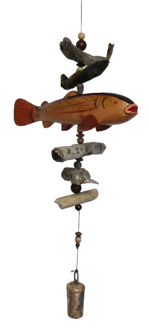 Ch552 Trout Bell, 36 X 15 X 15 In.