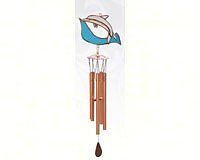 Ge189 Dolphin Small Wind Chime