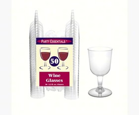 North West Enterprises Nwen55021 50 Wine Glasses, Clear - 12 Piece