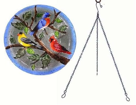 Se5008 Songbird Trio Hanging Bird Bath