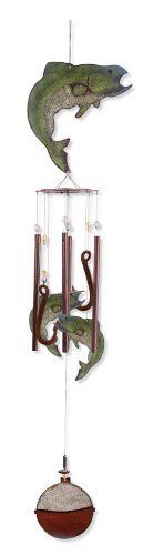 Sv80313 36 In. Catch Of The Day Fish Chime