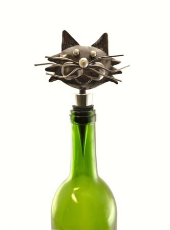 Threeza407 Cat Wine Stopper