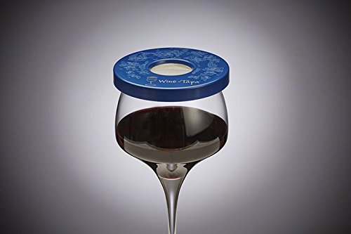 Wtnavy Wine Glass Cover, Navy