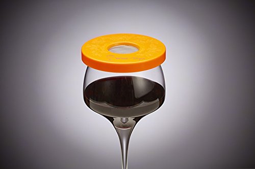 Wttangerine Wine Glass Cover, Tangerine