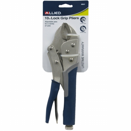 90541 Lock Grip Pliers With Cutter, 10 In.