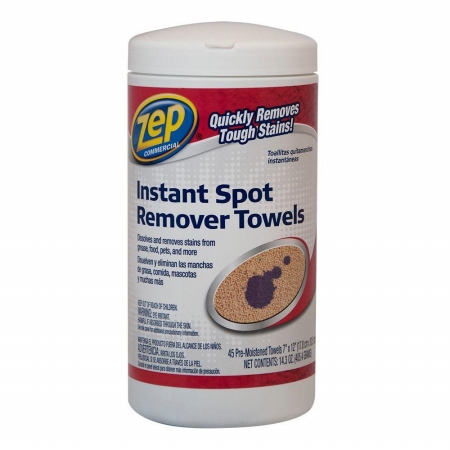 UPC 021709019797 product image for Zep Commercial ZUISRT45 Pre-Moistened Instant Spot Remover Towels | upcitemdb.com