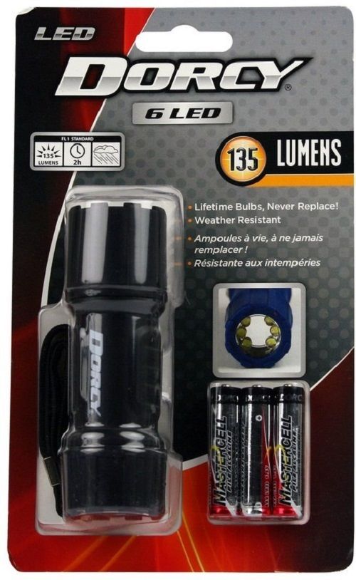 41-4242 135 Lumens 6 Led Flashlight