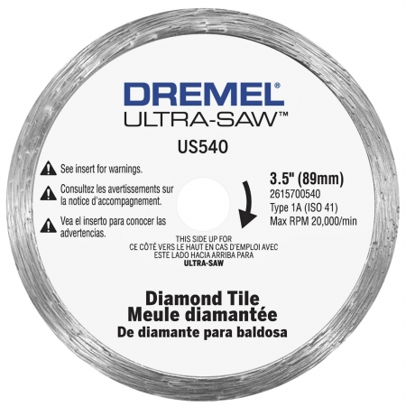 Us540-01 Diamond Tile Cutting Wheel, 3.5 In.