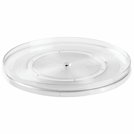 54730 Clear Linus Turntable, 14 In.