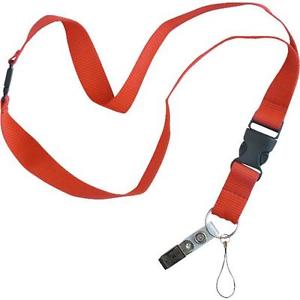 64101 Flat Lanyard Assorted Color, 18 In.