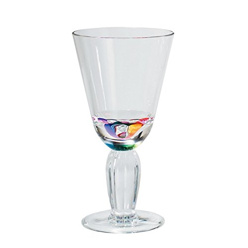 24040 Rainbow Diamond Wine Glass