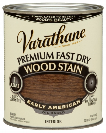 262005 1 Quart Early American Fast Dry Wood Stain