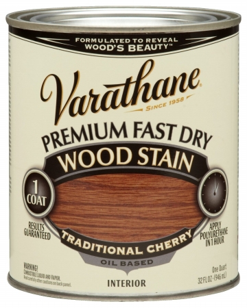 262008 1 Quart Traditional Cherry Fast Dry Wood Stain