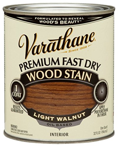 262015 1 Quart Light Walnut Fast Dry Wood Stain