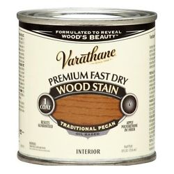 262032 1-2 Pint Traditional Pecan Fast Dry Wood Stain